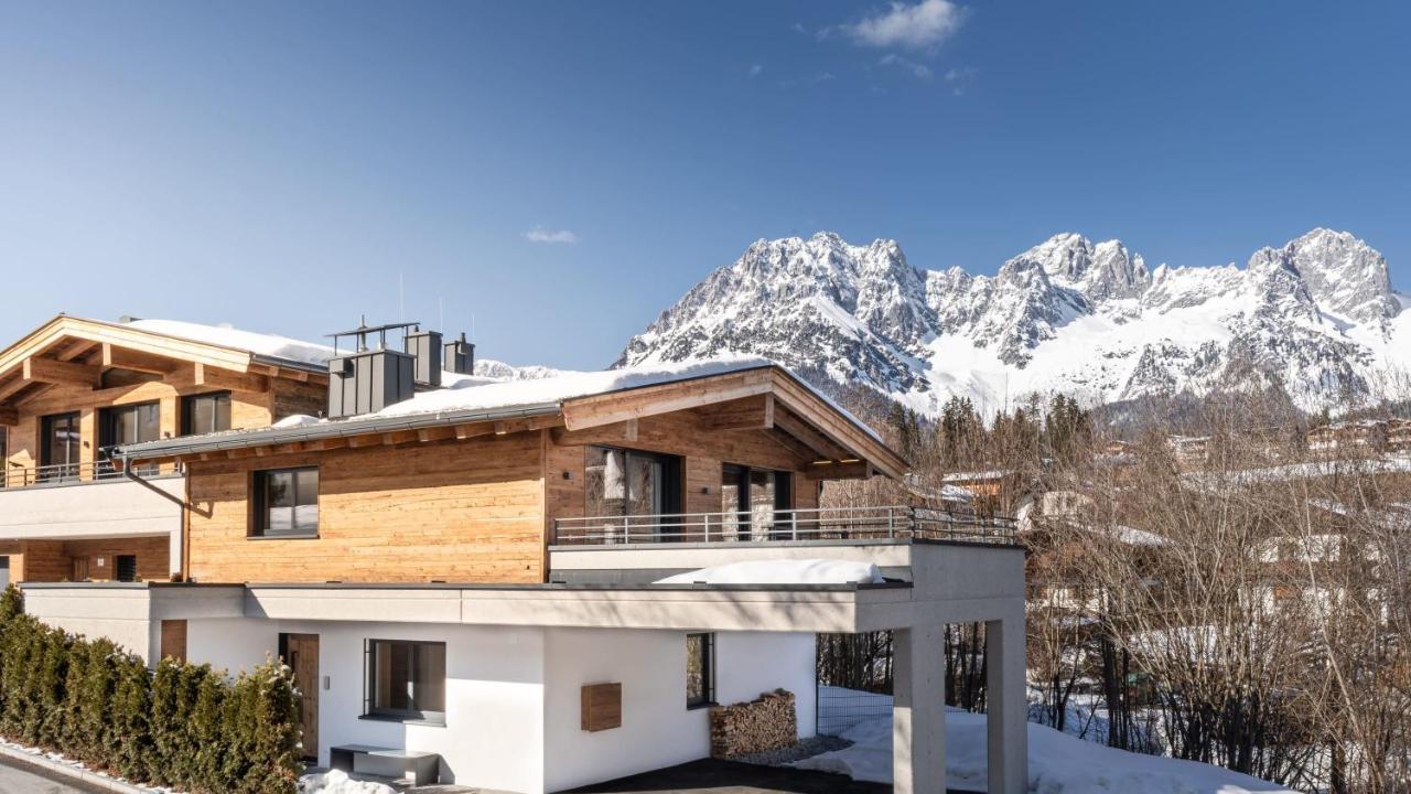 Geniessen Sie Bergblick & Sauna Im Modernen Chalet Going am Wilden Kaiser Extérieur photo