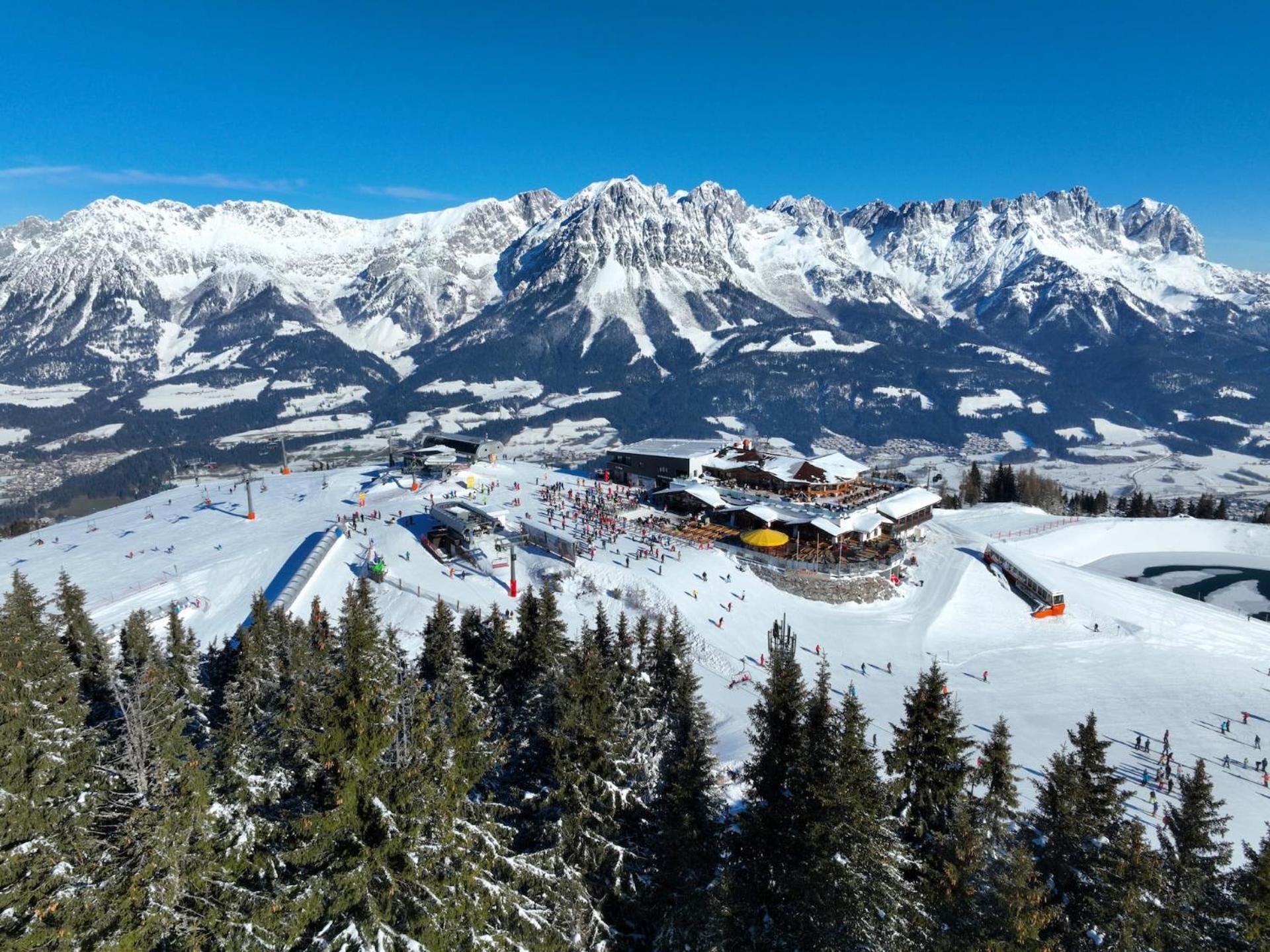 Geniessen Sie Bergblick & Sauna Im Modernen Chalet Going am Wilden Kaiser Extérieur photo